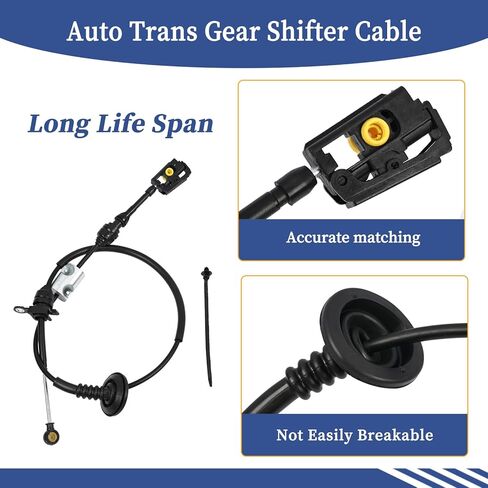 JC3Z-7E395-D Auto Trans Gear Shifter Cable Compatible with Ford F-250 F-350 Super Duty 2017 2018 2019 2020 with the 6 Speed 6R140 Automatic Transmission in Saudi Arabia