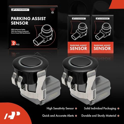 A-Premium 2-PC Reverse Backup Parking Assist Sensor Compatible with Select Infiniti & Nissan Models - QX50, Q60, G37, Cube, QX56, QX70, Q70, EX35, EX37, FX35, FX37, FX50, G25, G37, M35h, M37, M56 in Saudi Arabia
