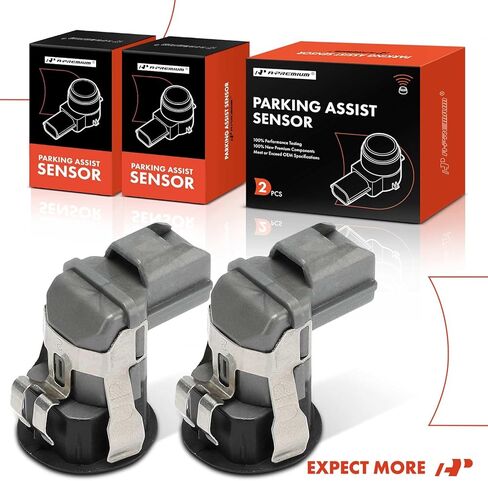 A-Premium 2-PC Reverse Backup Parking Assist Sensor Compatible with Select Infiniti & Nissan Models - QX50, Q60, G37, Cube, QX56, QX70, Q70, EX35, EX37, FX35, FX37, FX50, G25, G37, M35h, M37, M56 in Saudi Arabia