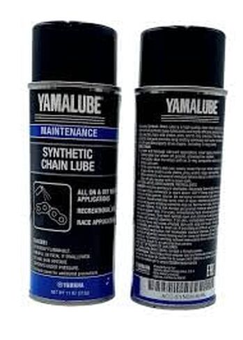 Yamaha ACC-SYNCH-AI-NL Yamalube Synthetic Chain Lube 11Oz/12Ct; ACCSYNCHAINL Made by Yamaha in Kuwait