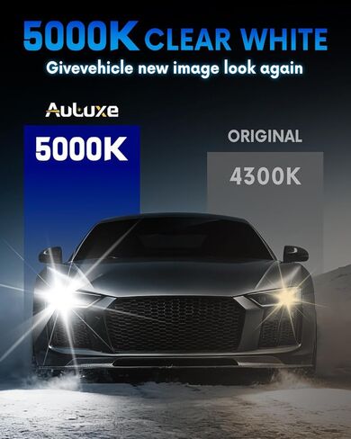 H11/H8/H9 Halogen Headlight/Fog Light 12V 100W White 5000K High/Low Beam Super Bright, 2 pack in Kuwait