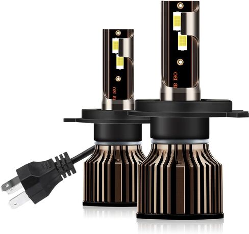 Fit For Toyota 4Runner 1999 2000 2001 2002 Light Bulbs, H4 Hi&Lo Beam Light Bulbs Combo, 400% Brightness, 6000K White, 30000 Lumens Bright, Pack of 2 in Saudi Arabia