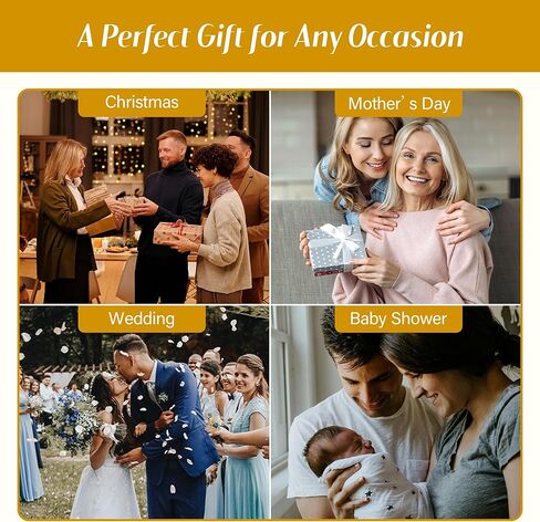 إطار صورة النحلة الذهبية للصور مقاس 4×6 - إطار صورة نحلة مزخرفة أنيقة - هدية مدروسة لذكرى زواجها أو ديكور المنزل المستوحى من الطبيعة in Kuwait