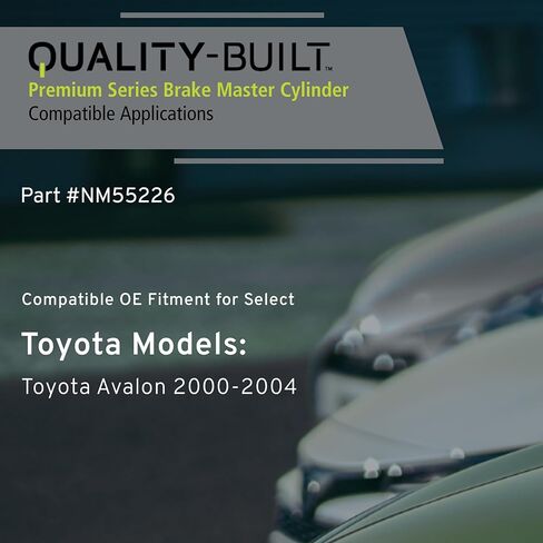 QUALITY-BUILT Premium Brake Master Cylinder with Reservoir NM55226 - Compatible with 2000-2004 Toyota Avalon in Kuwait