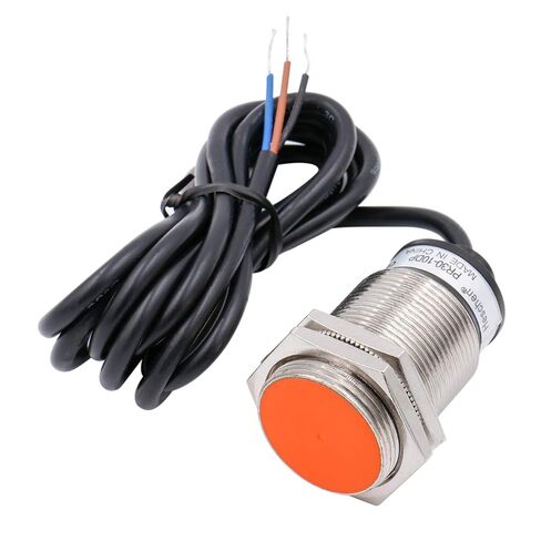 Heschen M30 مستشعر القرب الاستقرائي التبديل PR30-10DN2 كاشف نوع أسطواني 10 مللي متر DC12-24V 3-Wire NPN NC (مغلق عادة) CE in Kuwait