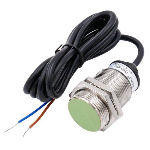 Heschen M30 مستشعر القرب الاستقرائي التبديل PR30-10DN2 كاشف نوع أسطواني 10 مللي متر DC12-24V 3-Wire NPN NC (مغلق عادة) CE in Kuwait