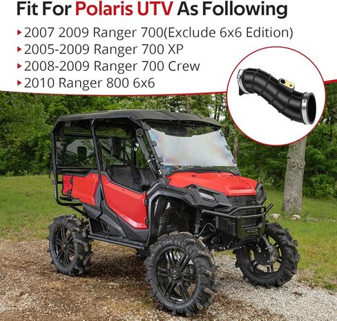 JAVIK Air Box Boot For Polaris Ranger 700 700 XP 700 Crew 2005-2009 Ranger 800 6x6 2010 O.E.M# 5412715 in Saudi Arabia