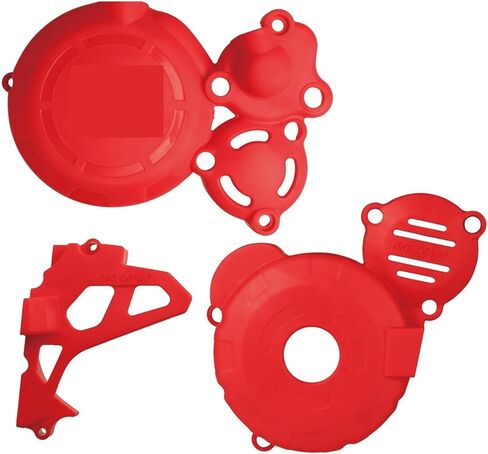 Motocross Ignition Clutch Cover Guard Small Sprocket Gear Protector For Bosuer BSE M6 J1 FOR ZongShen 300cc distintivo(Black Sprocket Cover) in Saudi Arabia