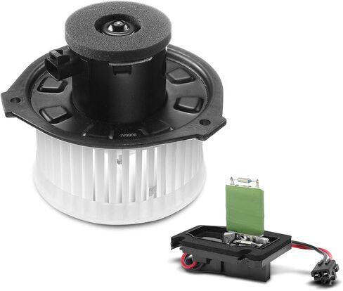 A-Premium HVAC Heater Blower Motor and Resistor Assembly Compatible with Buick, Chevrolet, Oldsmobile & Pontiac Vehicles - for Corvette, Century, Regal, Impala, Monte Carlo, Intrigue, Grand Prix in Saudi Arabia