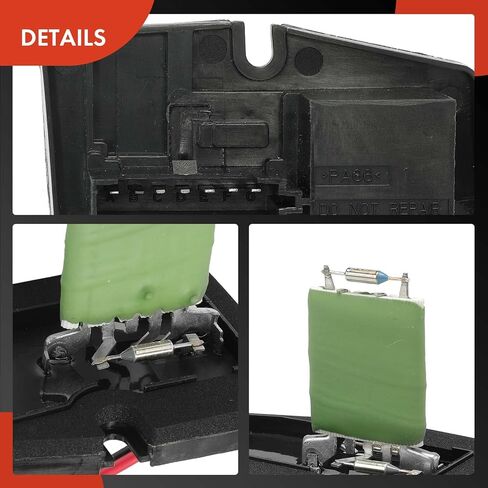 A-Premium HVAC Heater Blower Motor and Resistor Assembly Compatible with Buick, Chevrolet, Oldsmobile & Pontiac Vehicles - for Corvette, Century, Regal, Impala, Monte Carlo, Intrigue, Grand Prix in Saudi Arabia