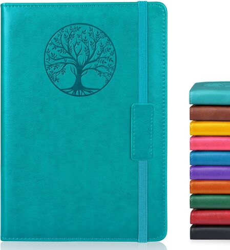 Lined Journal Notebook for Women Men,256 Pages B5 Large Hardcover Leather Journals for Writing,Travel,Business,Work,School,College Ruled Notebooks for Note Taking,Diary Notepad 7.8"×10.2" in Saudi Arabia
