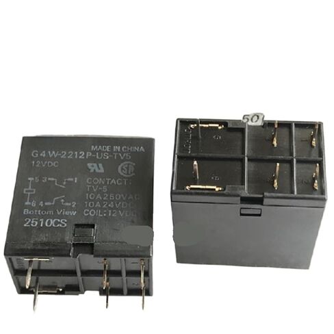 5pcs/lot Relay G4W-2212P-US-TV5 12VDC 6pins in Kuwait