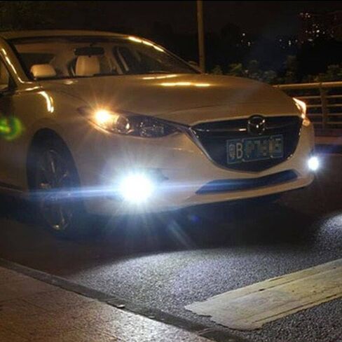 2 مصباح ضباب LED لسيارة Subaru WRX 2015-2021، H11 LED مصباح ضباب، 3200 لومن فائق السطوع، 6000K زينون أبيض، رقاقة GSP، مصابيح بديلة DRL in Saudi Arabia
