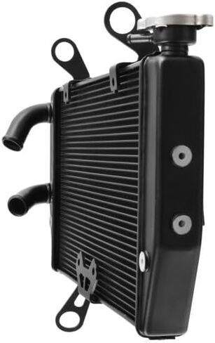 TCMT Motorcycle Aluminium Engine Radiator Cooler Cooling Fit For Ducati MULTISTRADA 1200 10-14 12 Black in Kuwait