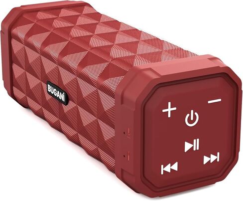 مكبر الصوت اللاسلكي المحمول ، مكبر صوت لاسلكي محمول ، مجموعة لاسلكية 100 قدم ، حجم أعلى ، صوت استريو ، وقت اللعب 24 ساعة مدهش ، IPX5 ، ميكروفون مدمج ، مكبر صوت مقاوم للماء للمنزل ، في الهواء الطلق ، الأحمر ، الأحمر in Kuwait