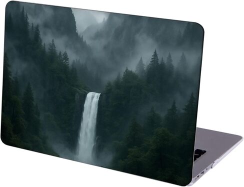 متوافق مع جهاز MacBook Air مقاس 13.6 بوصة، حافظة صلبة مع غطاء لوحة مفاتيح وواقي شاشة (A2681، شريحة M2 / A3113، شريحة M3 / A3240، شريحة M4، إصدار 2022-2025) - Waterfall MC21234 in Saudi Arabia