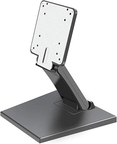 Monitor Stand Desktop Metal Base Foldable PC LCD Flat Vertical Upright Wall Mount Adjustable Bracket for 17-24 Inch(White) in Saudi Arabia