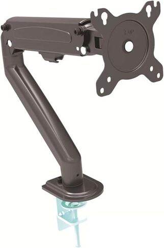 DL-G02 17"-27" Gas Spring Monitor Desktop Stand 2-7kg 100x100 75x75 Black and White 360 ​​Rotation Full Motion Monitor Mounting Bracket(White) in Saudi Arabia