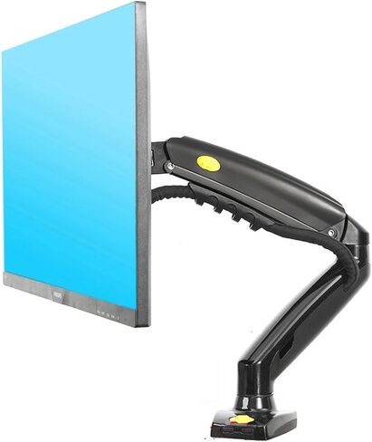 F80 17-30 Inch Desktop LED LCD Monitor Stand Arm Gas Spring Full Motion 2-9kg Dual Arms USB3 Cable (Optional)(Version 1 F80) in Saudi Arabia