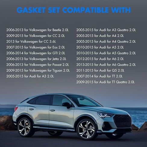 OS30821, OS32421 Oil Pan Gasket fits for 2006-2013 for Volkswagen Beetle 2.0L;2009-2015 for Volkswagen CC 2.0L;2005-2015 for Audi A3 2.0L in Kuwait