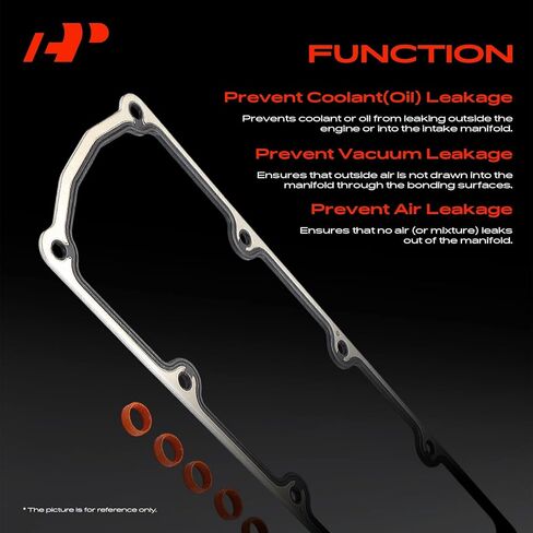 A-Premium Engine Lifter Valley Cover Gasket Set Compatible with Chevrolet, GMC, Hummer, Pontiac, Cadillac Car - 2005-2020 - Silverado 1500, Corvette, Express 1500, Savana 1500, Yukon, H2, GTO, CTS in Saudi Arabia