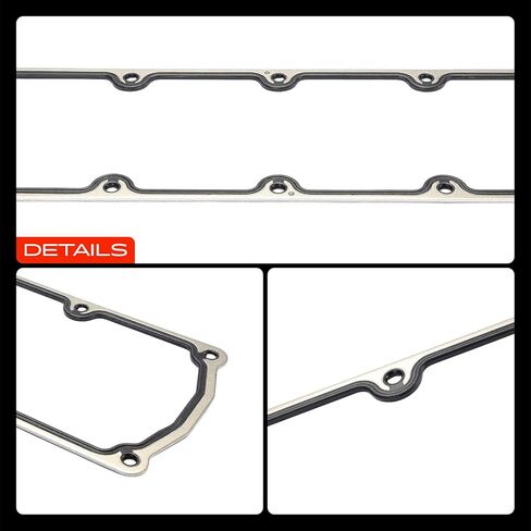 A-Premium Engine Lifter Valley Cover Gasket Set Compatible with Chevrolet, GMC, Hummer, Pontiac, Cadillac Car - 2005-2020 - Silverado 1500, Corvette, Express 1500, Savana 1500, Yukon, H2, GTO, CTS in Saudi Arabia