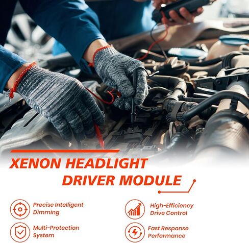 63117440877 Headlight ECU Driver Module, Compatible with 528i xDrive 535d 535i 550i M5 2014-2016, Automotive Xenon Module Control Unit Replace Part 63117427607 63117409579 in Kuwait