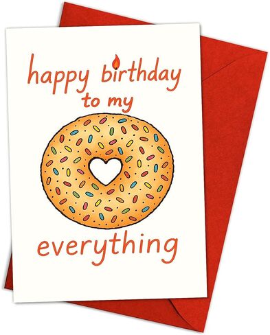 Happy Birthday Sweet Cheeks Card – Funny Greeting for Boyfriend, Girlfriend, Husband, Wife, Friend – Flirty, Cute, Romantic Birthday Message – 8x5.3 Inch (Sweet Cheeks) in Saudi Arabia