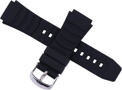 حزام ساعة مطاطي للرجال 20 مم متوافق مع Casio PRW-1100 PRW-1000 PAG-80 PRG-80 للرياضات الخارجية وسوار ساعة من السيليكون مقاوم للماء وسوار معصم وإكسسوارات سوار in Kuwait