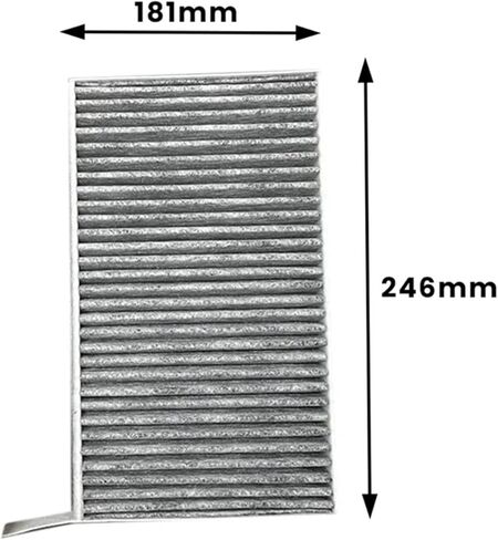 Air Conditioning Filter External Carbon Cloth 1658375-00-A Compatible For Tesla Model 3 Y 2021-2023 CU47025-2 in Kuwait