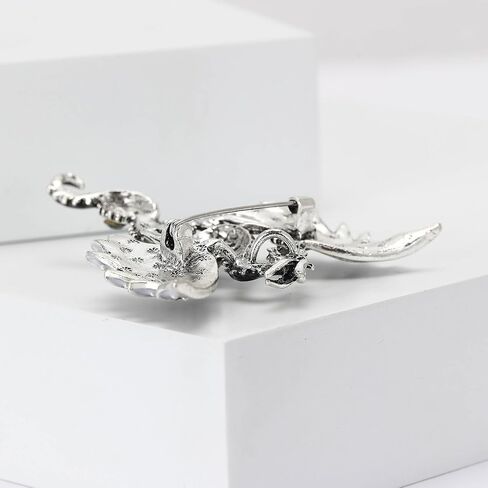 خمر الشرير الميكانيكية الطائر التنين بروش للنساء المينا الطائر التنين بروش الاستبداد التنين الطائر بروش شخصية للرجال والنساء الملابس قبعة حقيبة الملحقات (الأزرق) in Kuwait