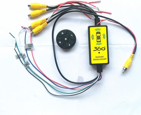 Video Camera Switcher, Intelligent Car Video Switcher Converter, Car Cameras Control System, Car Camera Splitter Switch, 4 Input 1 Output 360 Panoramic Switcher in Kuwait