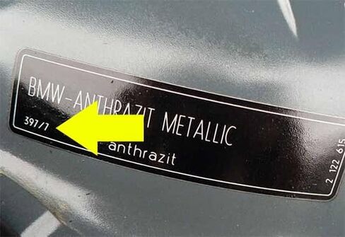 Compatible With 2023 BMW X1E Frozen Portimao Blue Factory Matched Ultra Premium Single Stage Direct Gloss Pen Brush in Kuwait