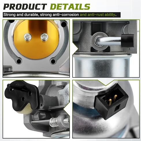 مكربن ​​1685321-S لمحركات سلسلة كوهلر 7000 24HP 22HP 26HP 23HP 25HP KT725 KT730 KT735 KT740 KT745 3285361S 3285347S مع فلتر الهواء ومضخة الوقود in Kuwait