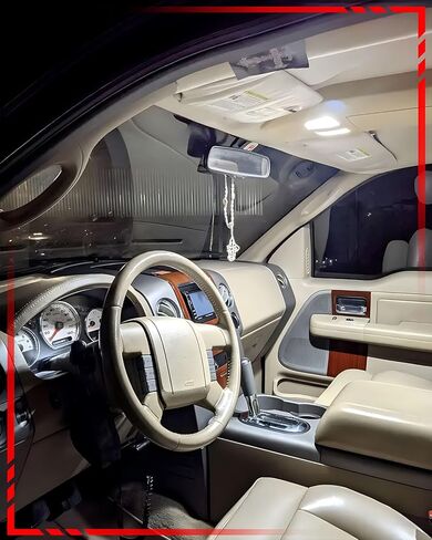 LED Interior Light Kit Package Replacement for FORD F250 F350 Super Duty 1999 2000 2001 2002 2003 2004 2005 2006 2007 2008 2009 2010 2011 2012 2013 2014 2015 2016 in Kuwait