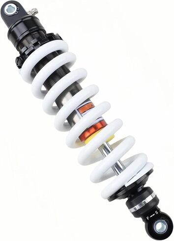 330mm (13") Rear Shock Absorber, Adjustable Rebound & Preload Suspension, 12mm Heavy-Duty Spring, 10mm Mounting Hole for 70cc–250cc Dirt Bike Pit Bike Motorcycle ATV in Kuwait