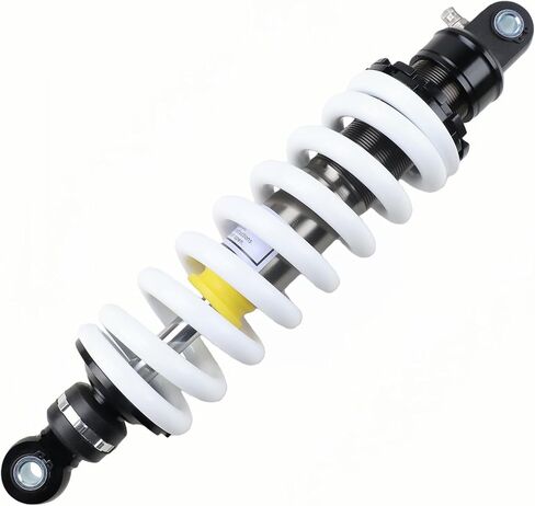 330mm (13") Rear Shock Absorber, Adjustable Rebound & Preload Suspension, 12mm Heavy-Duty Spring, 10mm Mounting Hole for 70cc–250cc Dirt Bike Pit Bike Motorcycle ATV in Kuwait