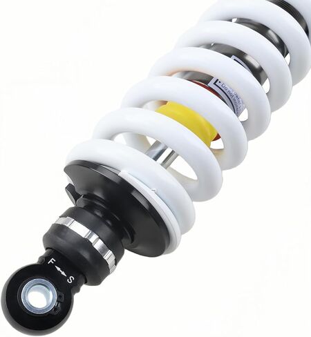 330mm (13") Rear Shock Absorber, Adjustable Rebound & Preload Suspension, 12mm Heavy-Duty Spring, 10mm Mounting Hole for 70cc–250cc Dirt Bike Pit Bike Motorcycle ATV in Kuwait