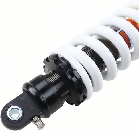 330mm (13") Rear Shock Absorber, Adjustable Rebound & Preload Suspension, 12mm Heavy-Duty Spring, 10mm Mounting Hole for 70cc–250cc Dirt Bike Pit Bike Motorcycle ATV in Kuwait