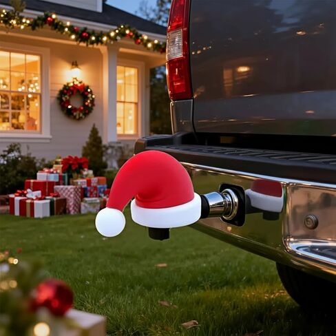 Cover Cap for The Trailer Coupling, Applicable Trailer Covers Diameter of 50mm, Christmas Car Trailer Coupling Cover, Truck, Recreational Vehicle Accessories. (Skull-Black) in Saudi Arabia