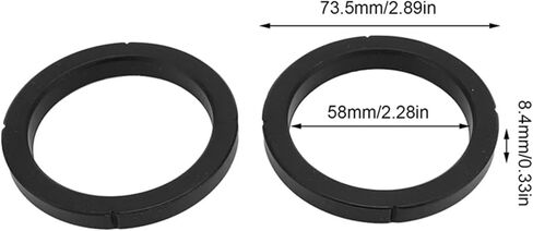 A63X-2PCS Group Head Gasket Silicone Sealing Brew Head Group Gasket Machine Accessories in Kuwait