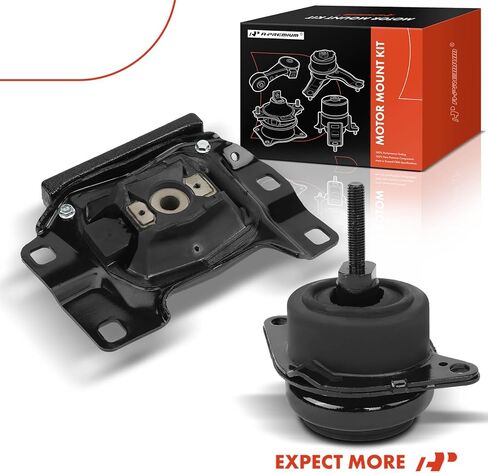طقم حامل محرك وناقل الحركة A-Premium مكون من قطعتين متوافق مع Ford Explorer 2012-2015 2.0L، Explorer 2016-2019 2.3L، ناقل حركة أوتوماتيكي، استبدال # BB5Z6038F، BB5Z6038G in Saudi Arabia