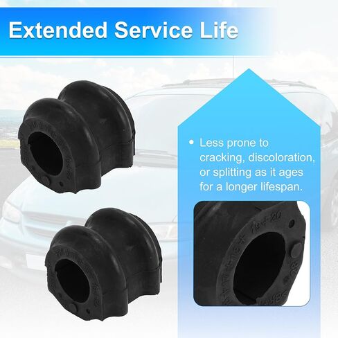 No.548133K100 Front Left/Front Right Stabilizer Sway Bar Bushing Kit for HYUNDAI AZERA 2006-2011 Rubber Suspension Kit Black 2 Pcs in Kuwait