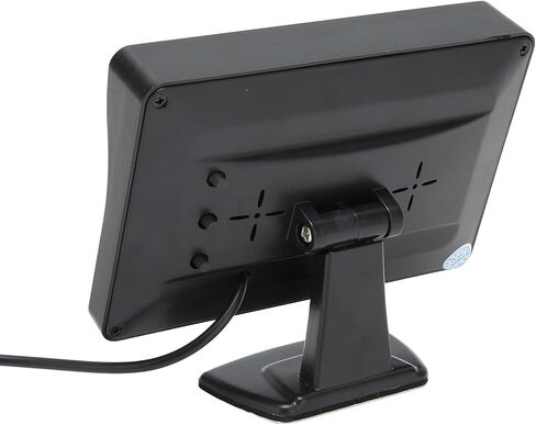 شاشة كاميرا احتياطية مقاس 4.3 بوصة ملونة TFT LCD، شاشة عرض خلفية قابلة للدوران بتيار مستمر 12 فولت (عرض عكسي للرؤية الخلفية فقط) لشاحنة السيارة RV Minivan in Saudi Arabia