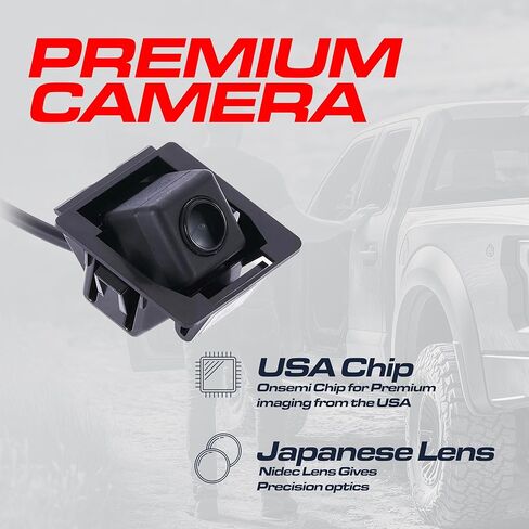 استبدال Master Tailgaters لسيارة شيفروليه كامارو كوبيه/المكشوفة (2016-2017) كاميرا احتياطية OE الجزء #23334084 in Saudi Arabia