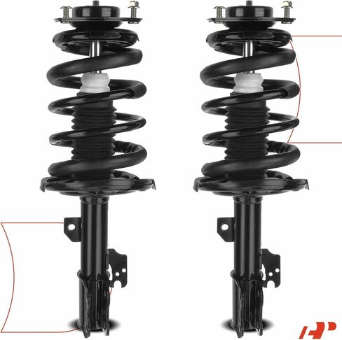 A-Premium Front Strut Assembly Compatible with [3.5L] Toyota Camry 2007-2011, Avalon 2006-2012 & Lexus ES350 2007-2009 - 2x Replacement Suspension Complete Strut Shock Absorber with Coil Spring in Saudi Arabia
