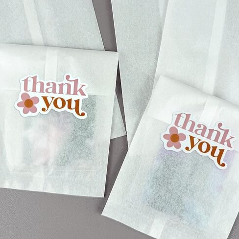 2.4 Inch Big Thank You Stickers 2 Rolls for Small Business 240 Pcs Large Personalized Waterproof Handmade Food Tamper-Proof Self-Adhesive Sealing Sticker Labels for Envelope Gift Bags Baking Packaging in Kuwait