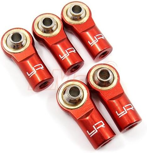 Yeah Racing Aluminum M3 Rod Ends (5pcs) Red #YA-0550RD in Kuwait