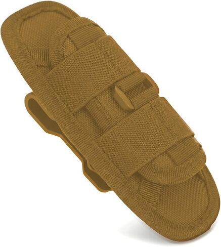 حافظة حقيبة مصباح يدوي تكتيكي ، مع 360 درجة كارابنر بكرة مقطع مصباح يدوي قابلين للدوران حزام حزام حزام مشكل تكتيكي in Kuwait