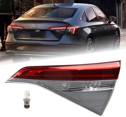 RH LED Inner Trunk Lid Tail Light Assembly Fit for 2022 2023 2024 Honda Civic Sedan Rear Lamp Right Passenger Side With Bulbs 34150-T20-A01 in Kuwait